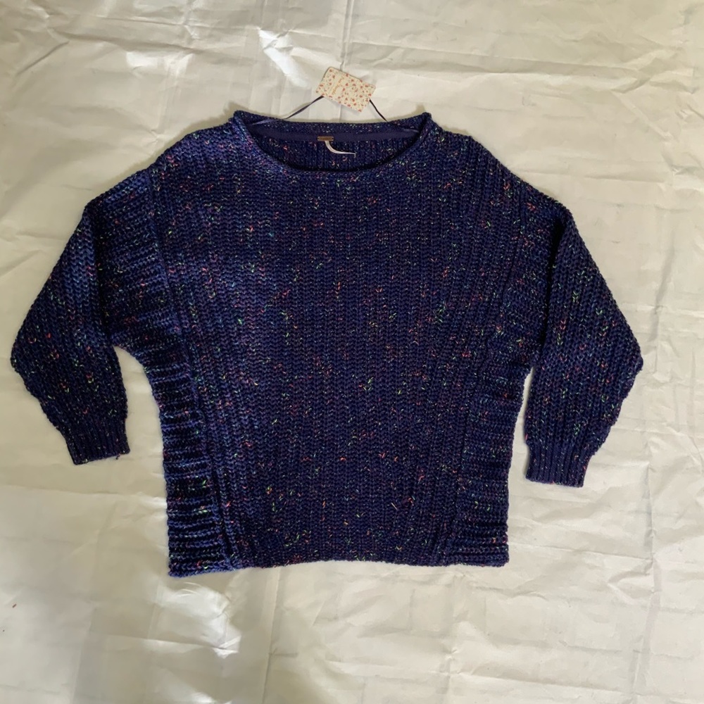 Free People midnight aura sweater NWT - Picture 8 of 10